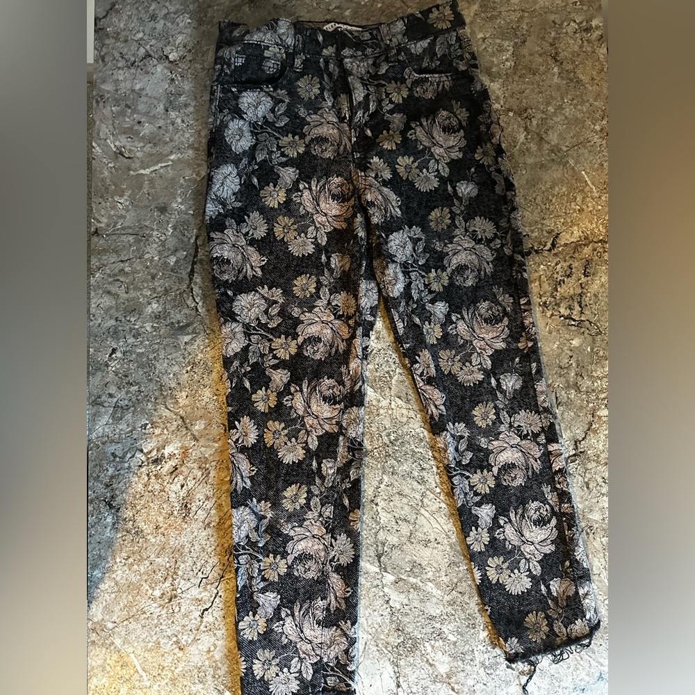 Celebrity Pink Floral Pants